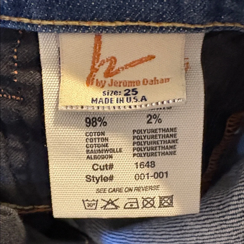 Citizens of Humanity Kelly 001 Low Waist Raw Hem Bootcut Jeans 25